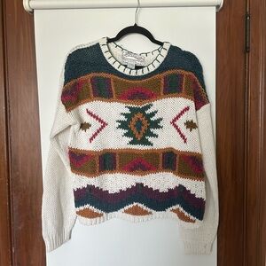 VINTAGE 1993 Nuggets Aztec Sweater